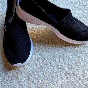 Black slip on sneaker